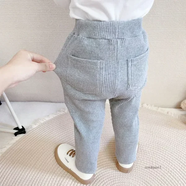 New Baby Girls Boys Leggings Cotton Big PP Pants Spring Autumn Kids Girl Pants Fashion High Waist Long Trousers Children's Pant