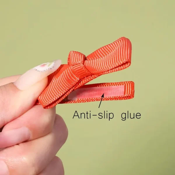 BABY BOWS 20/40Pcs 2'' Solid Ribbon Bowknot Hair Clips for Kids Girls Handmade Candy Hairpin Barrette Headwear Hair Accessories - Image 5