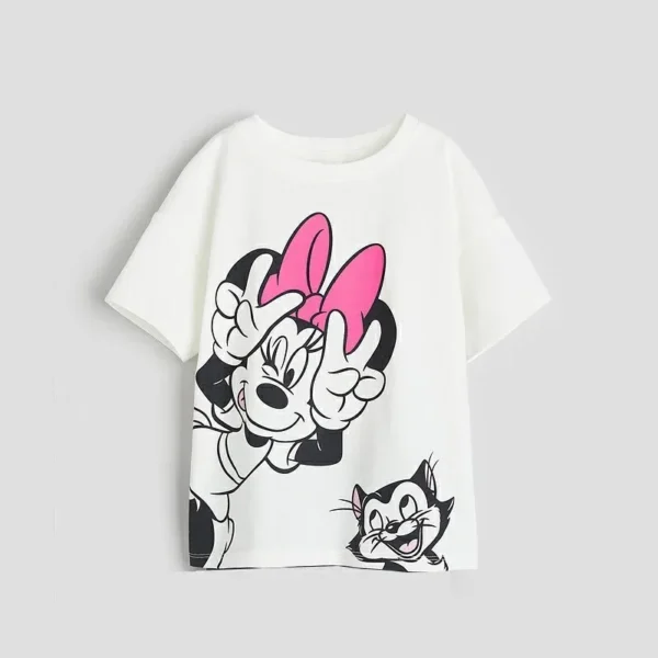 Summer New Tees Boys Children Printing Cute TShirt Toddler Casual Loose Trendy Costume Girls Thin Versatile Crewneck Tops - Image 5