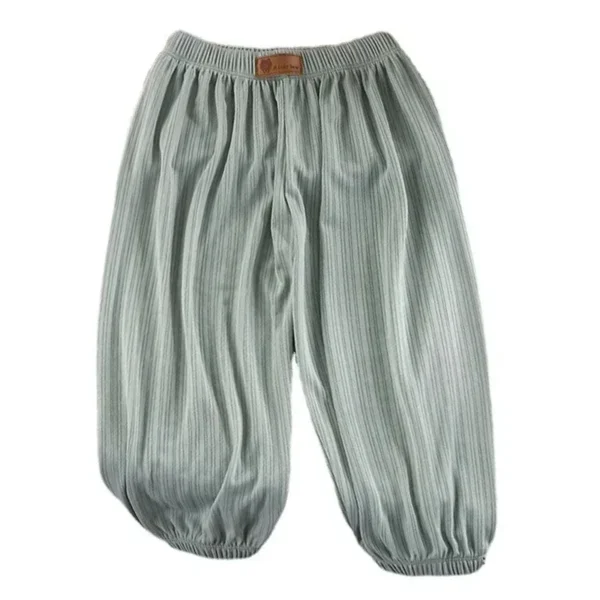 Summer Thin Breathable Prevent Mosquito Candy Color Kids Boys Girls Baby Pants - Image 6