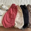 2-8Years Children's New Long Pants 2025 Spring New Style Boys and Girls Solid Color Jogger Pant Baby Wide Leg Cotton Pants Trend - Image 2